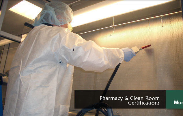 Pharmacy and Clean Room Certification